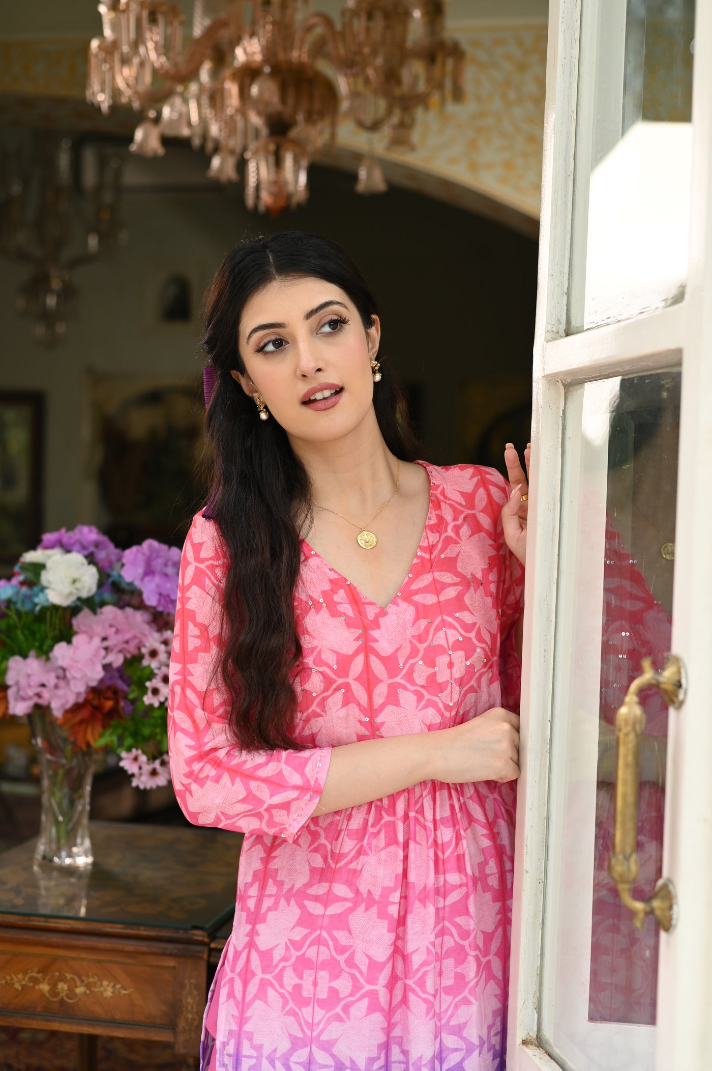 Pink Hue Colour Kurta