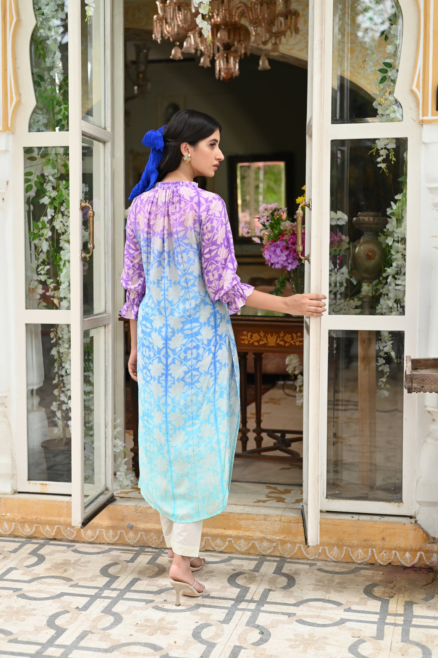 Blue Hue Colour Kurta