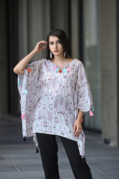 Comfy Muslin Kaftan Top