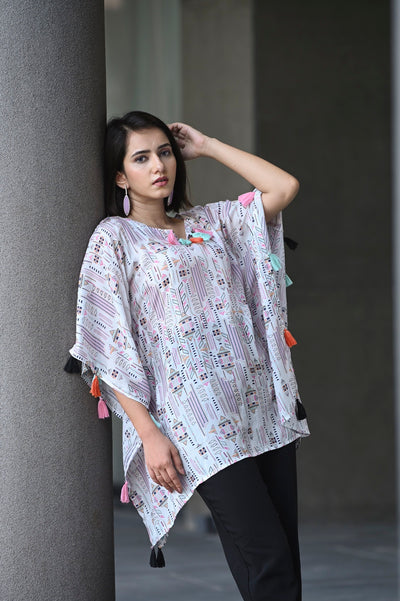 Comfy Muslin Kaftan Top