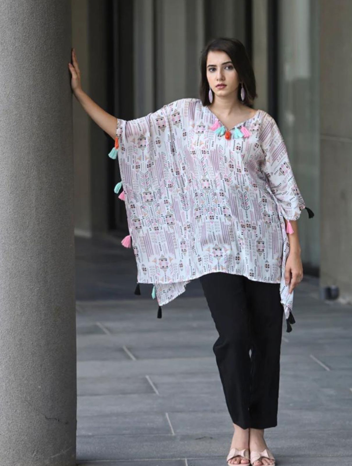 Comfy Muslin Kaftan Top